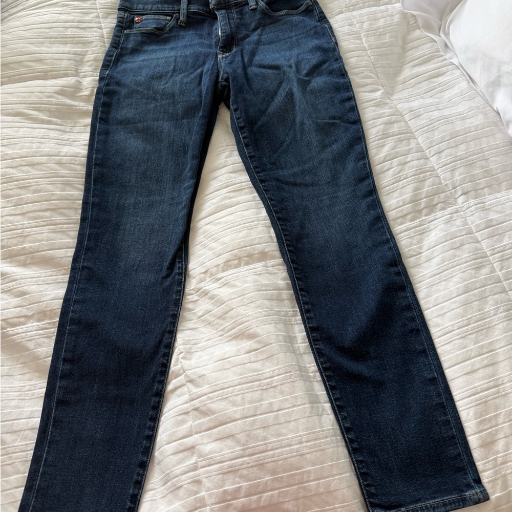 Hudson Jeans Women's Skinny Dark Wash Blue Jeans